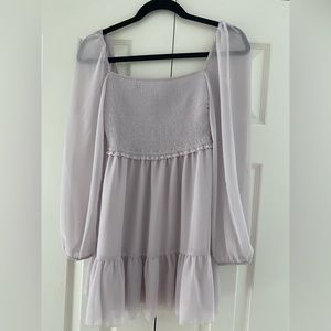 Aritzia (Wilfred) - Mini Tempest Dress in Lavender